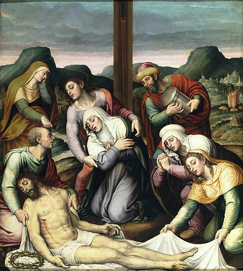 The Descent from the Cross, 1501, Vicente Macip Comes