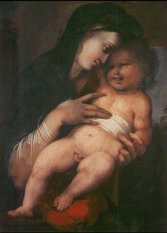 Vierge à l'Enfant, 1515, Alonso Berruguete