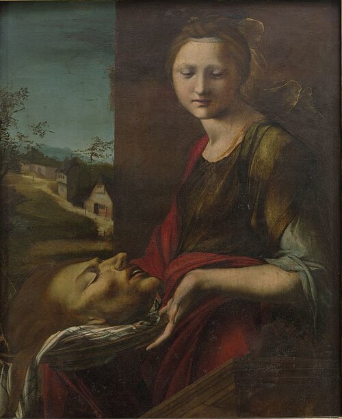 Salomé avec la tête de Jean-Baptiste, 1512, Alonso Berruguete