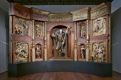 Retablo de San Benito el Real (Valladolid), 1527, Alonso Berruguete