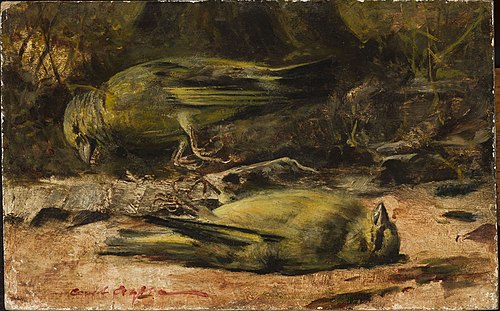 Dead birds, 1921, Curt Agthe