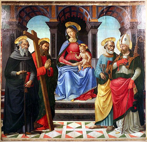 Pala Ghirlandaiesca di San Donnino, , Davide Ghirlandaio