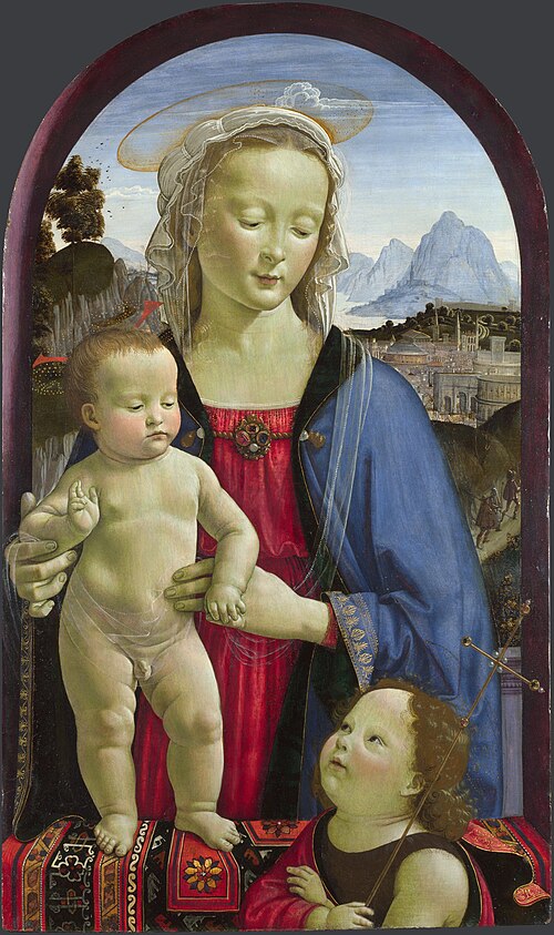 The Virgin and Child with Saint John, 2000, Davide Ghirlandaio