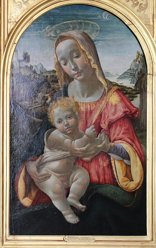 Madonna with Child, 1488, Davide Ghirlandaio