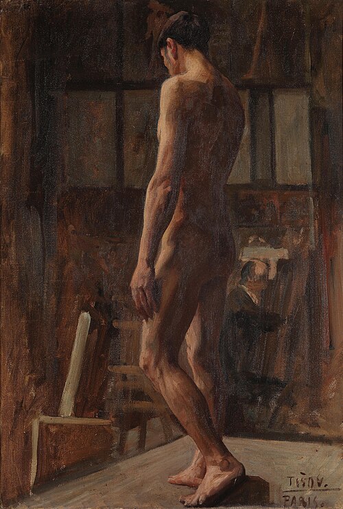 Muški akt, 1913, Ivan Tišov