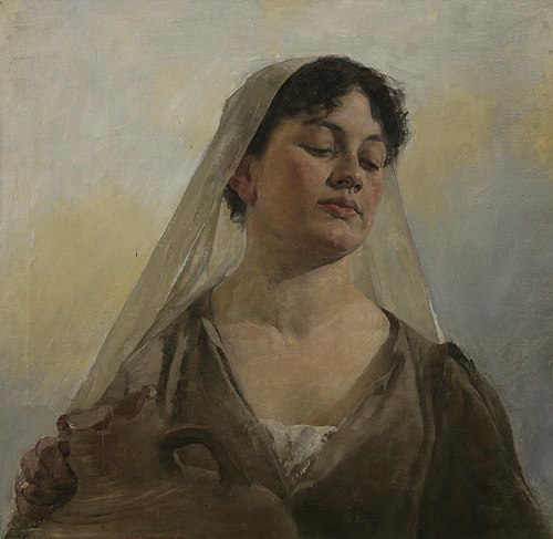 Studija Rebeke, 1894, Ivan Tišov