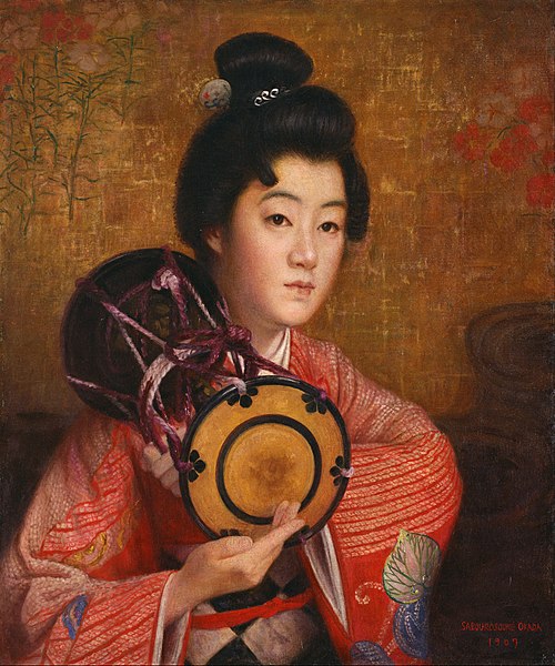 Lady, 1907, Okada Saburosuke