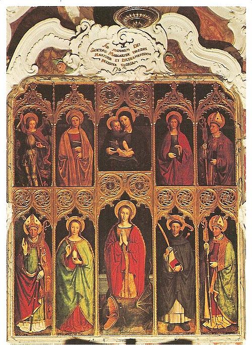 retable de Sainte-Marguerite, , Ludovico Brea