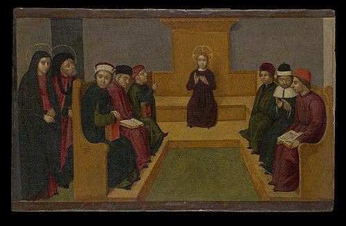 Christ among the Doctors, 1500, Ludovico Brea