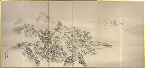 Enjoying the Waterside, 1846, Gantai