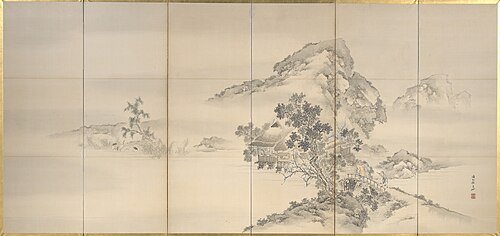 Enjoying the Waterside, 1846, Gantai
