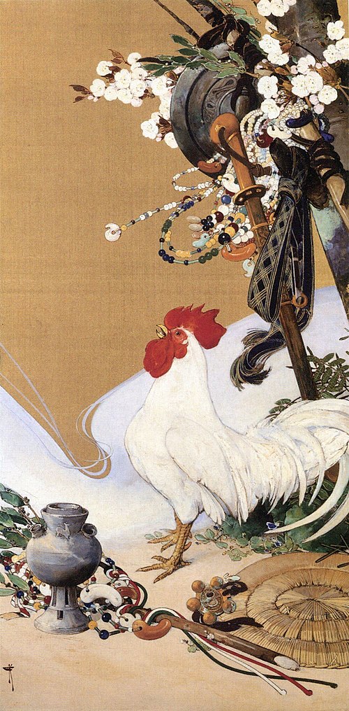 Le Coq blanc, 1929, Kawamura Kiyoo