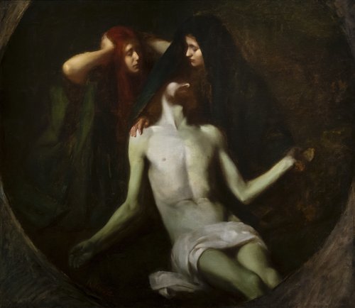 Pietà, 1901, Rudolf Johann Weiss