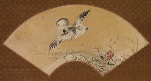 Duck in Flight, 1550, Shikibu Terutada