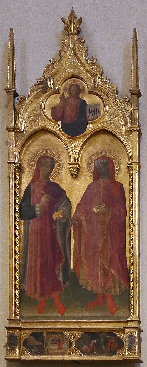 Saints Cosmas and Damian, 1420, Andrea di Giusto
