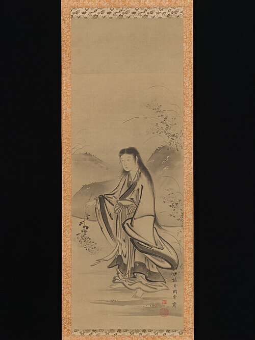 Kiku Jidō (Chrysanthemum Boy), 1780, Tsukioka Sessai