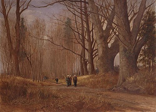 Paysage, 1898, Honda Kinkichirō