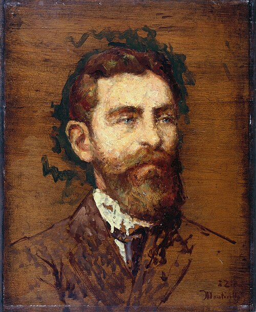 Portrait de François Ziem, 1852, Adolphe Joseph Thomas Monticel