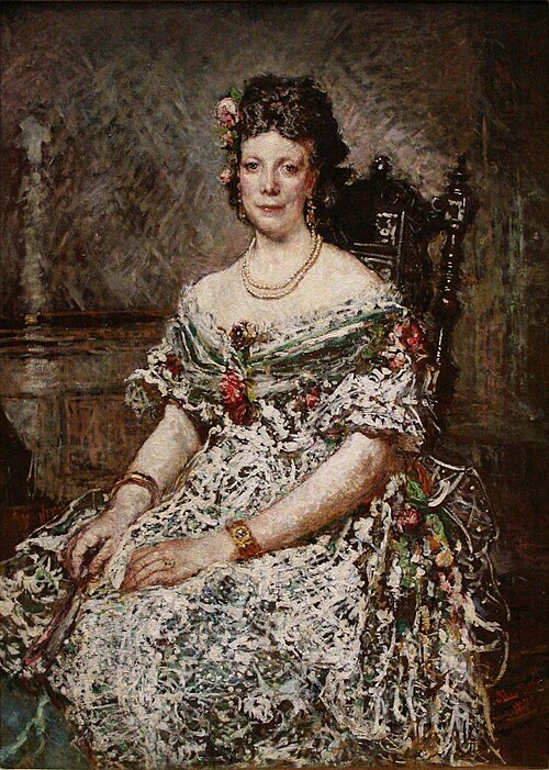 Portrait de Madame Pascal Palmyre, 1871, Adolphe Joseph Thomas Monticel