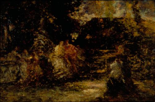 The Dance, 1850, Adolphe Joseph Thomas Monticel