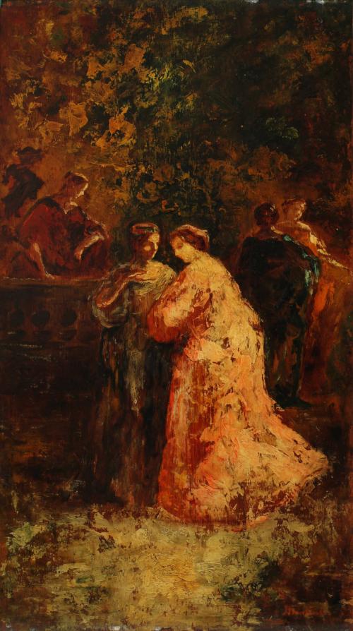 Study in Color, 1872, Adolphe Joseph Thomas Monticel