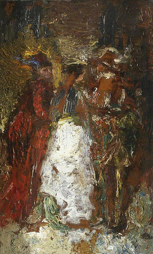 Promenade, 1875, Adolphe Joseph Thomas Monticel