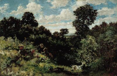 Plein été, 1865, Adolphe Joseph Thomas Monticel