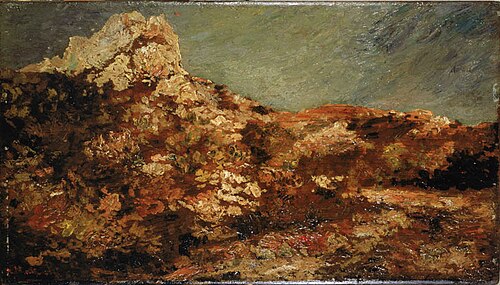 Paysage de Provence, 1880, Adolphe Joseph Thomas Monticel