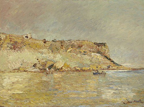 Montagnes sur la côte, 1875, Adolphe Joseph Thomas Monticel