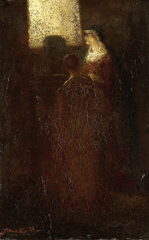 A l’autel, 1850, Adolphe Joseph Thomas Monticel