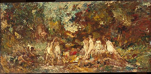 Les Baigneuses, , Adolphe Joseph Thomas Monticel