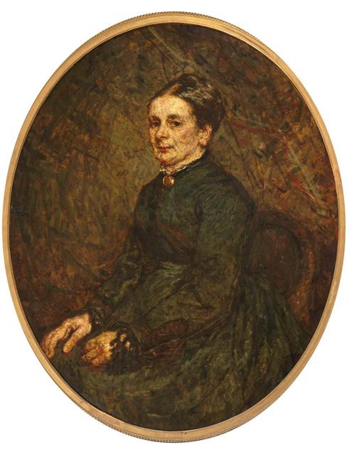 Madame Teissier, 1872, Adolphe Joseph Thomas Monticel