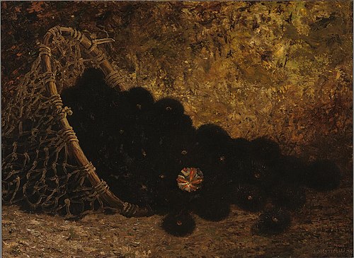 Oursins, 1858, Adolphe Joseph Thomas Monticel
