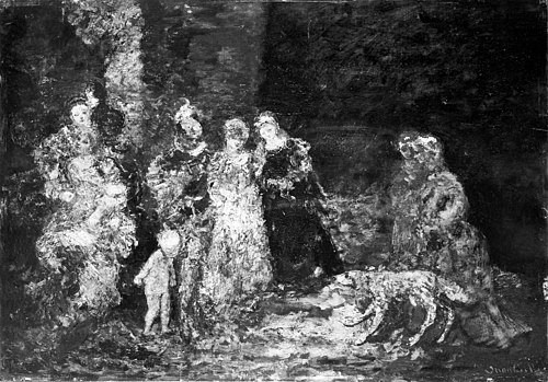 The Fairies, 1875, Adolphe Joseph Thomas Monticel