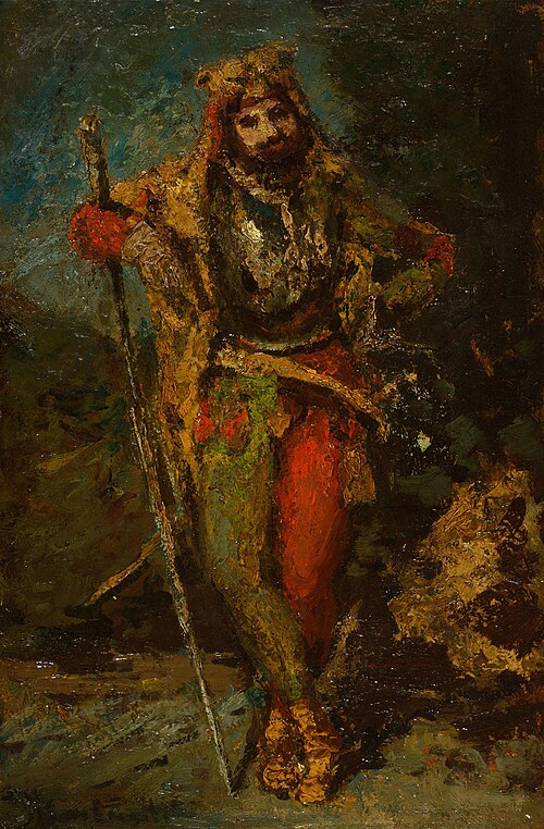 Mephisto from the Opera Faust, 1878, Adolphe Joseph Thomas Monticel