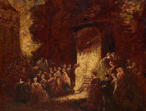 Fête d'Après-Midi, 1880, Adolphe Joseph Thomas Monticel