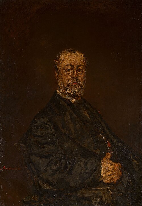 Portrait of Monsieur Rouland, 1875, Adolphe Joseph Thomas Monticel