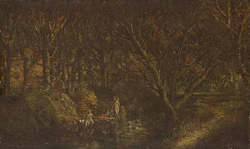 Nymphs Bathing, , Adolphe Joseph Thomas Monticel