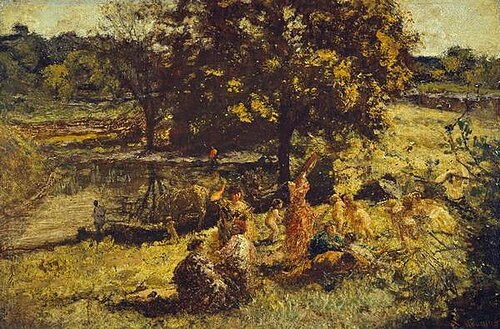 Fête Champetre, 1868, Adolphe Joseph Thomas Monticel