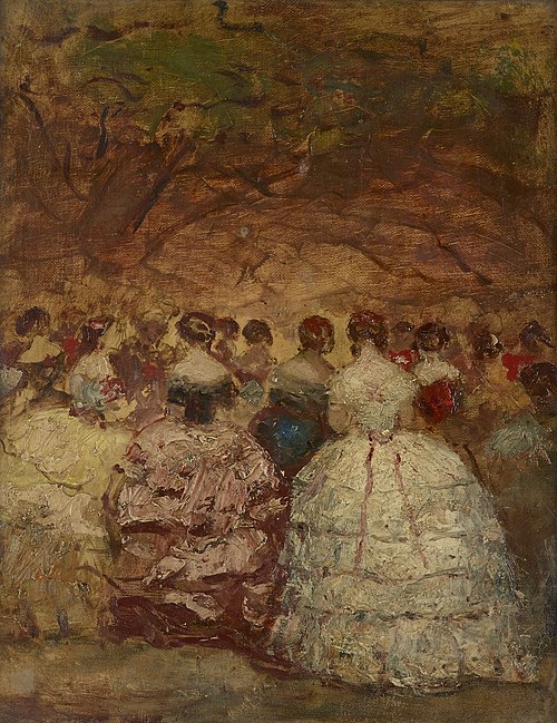 A Fete at the Tuileries, 1856, Adolphe Joseph Thomas Monticel