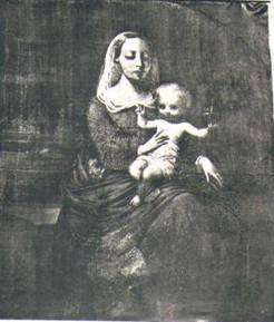 Vierge à l'Enfant, 1854, Adolphe Joseph Thomas Monticel