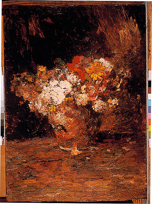 Vase of Flowers, 1880, Adolphe Joseph Thomas Monticel
