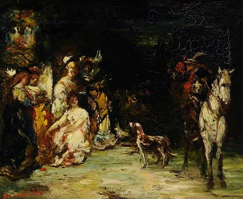 Figure Composition, 1857, Adolphe Joseph Thomas Monticel