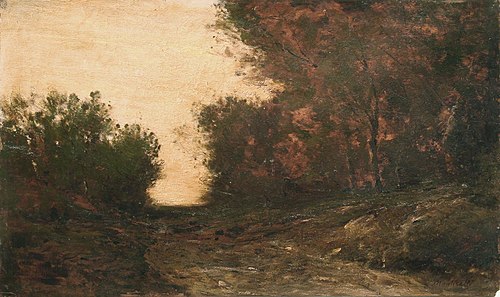 Paysage, , Adolphe Joseph Thomas Monticel