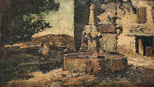 The Fountain, , Adolphe Joseph Thomas Monticel