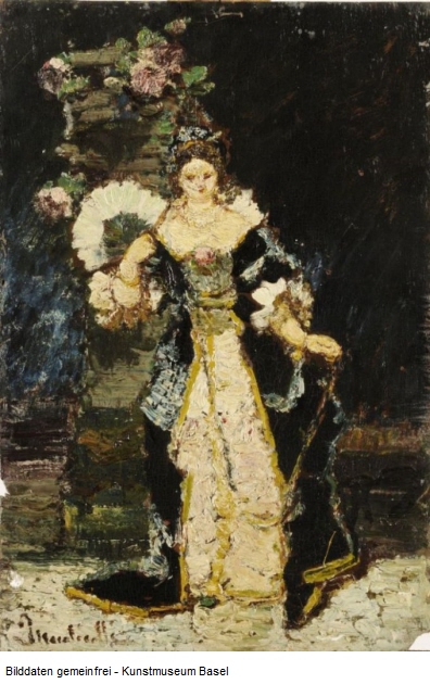 La châtelaine, 1875, Adolphe Joseph Thomas Monticel
