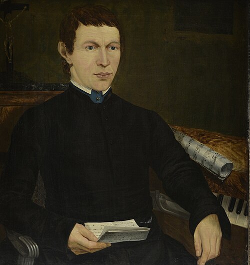 Portret van J.G. Holthuyzen (1805 Venray - St. Truiden 1855), 1851, A. Aerts Pieterszoon