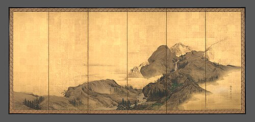 Landscape with Pavilion, 1816, Mori Shūhō
