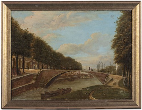 Boteringebrug Groningen,, 1836, Joannes Nicolaus Schoonbeek