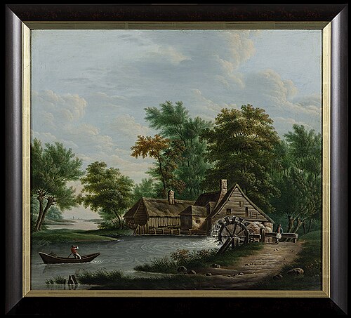 Watermolen, 1814, Anton Koster